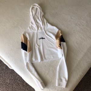 Hollister cropped hoodie
